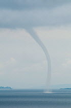 Waterspout over Lake Victoria, Uganda