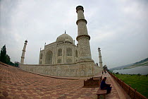 Taj Mahal, tomb of Humayun, Uttar Pradesh, India,  Asia, November 2008