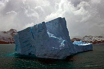 Iceberg near Drygalski Fjord, South Georgia Island, Southern Ocean, Antarctic Convergence, November 2008