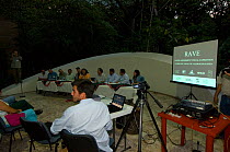 Press conference and presentation of results at Tuxtla Gutierrez Zoo, from the members of the photographic team of the ILCP Rapid Assessment Visual Expedition (RAVE) to El Triunfo Biosphere Reserve, S...