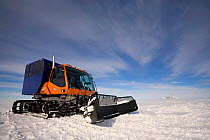 Camoplast BR 350, used by ALE (Antarctic Logistics and Expeditions) for towing and grooming, Antarctica, January 2006.