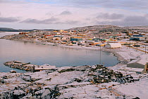 The Inuit community of Cape Dorset. Baffin Island, Nunavut, Canada, 2002.