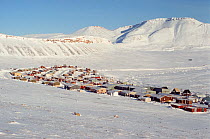 The Inuit community of Arctic Bay on the north coast of Baffin Island. Nunavut, Canada, 2005.