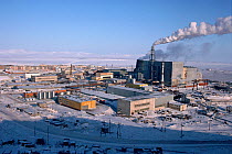 Coal fired power station at Anadyr. Chukotka, Siberia, Russia, 1994.