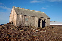 Eira Lodge, built in 1882 by Edward Leigh as an expedition store on Bell Island. Franz Josef Land, Russia, 2004.