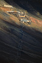 Mine 2b, Julenissegruva, on the hill above Nybyen. Longyearbyen, Spitsbergen, Norway, 2004.