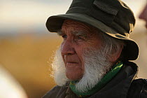 Portrait of local man, Forollhogna National Park, Norway, September 2008