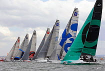 Race start at the Audi Med Cup, Cascais, Portugal, 13th May 2010.
