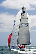 "Bribon" during the Audi Med Cup offshore race, Cascais to Lisbon, Portugal, May 2010.
