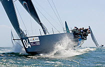 "Team Origin 1851" during the Audi Med Cup offshore race, Cascais to Lisbon, Portugal, May 2010.