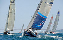 "Team Origin 1851" during the Audi Med Cup offshore race, Cascais to Lisbon, Portugal, May 2010.
