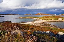 View from Arthur over St. Martin's and the Eastern Isles, Isles of Scilly, UK