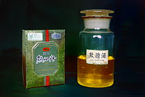Bile product from Asiatic black bear (Ursus thibetanus) used in traditional Chinese medicine,