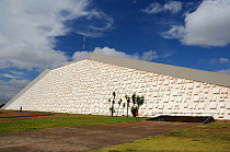 National Theatre of Brasilia city, designed by Oscar Niemeyer, Brazil. April 2004.