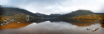 Low clouds over Cradle mountain and Dove Lake,  Cradle Mountain National Park, Tasmania, December 2008