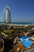 Burj Al Arab hotel, Jumeirah beach, Dubai, United Arab Emirates, February 2007