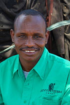 Rikapo Lentiyoo,Grevy's Zebra Scout Coordinator, Grevy's Zebra Trust, Kalama Wildlife Conservancy, Northern Kenya, January 2007
