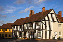 Townhouse in Lavenham, Suffolk England, UK. June 2009