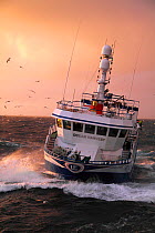 Fishing vessel "Ocean Harvest" on the North Sea, May 2010. Property released.