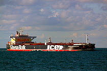 Tanker "Stena Antarctica" on the North Sea, June 2010.
