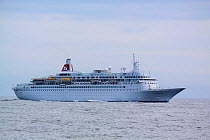 Passenger liner "Boudicca" on the North Sea, July 2010.