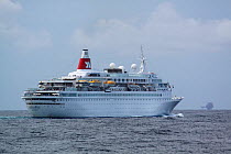 Passenger ship "Boudicca" cruising on the North Sea, July 2010.