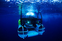 DeepSee diving submersible, Cocos Island, Costa Rica, Pacific Ocean Property released Model released.