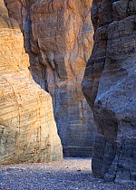 Reflected light in Fall Canyon, California's Death Valley National Park, California, USA. January 2010.