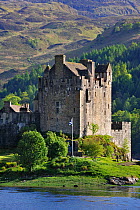 Eilean Donan Castle,  Loch Duich in the Western Highlands of Scotland, UK, May 2010