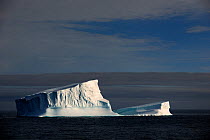 Iceberg in Davis Strait off south Baffin island, Nunavut, Canada,  August 2010