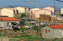 Low cost housing. Bangalashu, Oudtshoorn, Little Karoo, South Africa