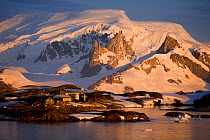 Ukrainian Antarctic Research Station Vernadsky, (formerly Faraday) on Galindez Island, Argentine Islands, Antarctica, February 2009.