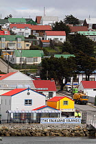 Visitors' Centre on the seafront in Stanley, capital of the Falkland Islands, 2009.