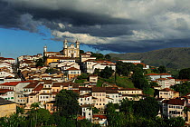 View of Brazilian Baroque town Ouro Preto (UNESCO World Heritage Site)Minas Gerais State, southeastern Brazil.