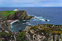 The Stoer Head Lighthouse, Point of Stoer, Sutherland, Highlands, Scotland, UK, May 2010