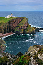 The Stoer Head Lighthouse, Point of Stoer, Sutherland, Highlands, Scotland, UK, May 2010