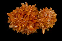 Creedite crystals [Ca3Al2SO4(F,OH)10-2(H2O)  Calcium aluminium sulfate fluoro hydroxide] from Mina Navidad, Mexico, a popular mineral for collectors