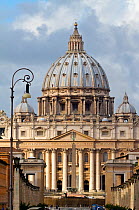St. Peter's Basilica, Vatican City, Rome. December 2009