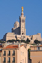 Notre Dame de la Garde Cathedral, Marseille, France, May 2010.