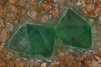 Green fluorite (CaF2, calcium fluoride) a halide mineral. Fluorite  is one of the most popular minerals among collectors and is used as a source of fluorine, in the manufacture of milk glass, as a flu...