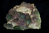Fluorite (CaF2, calcium fluoride), a halide mineral and one of the most popular among collectors. Used as a source of fluorine, in the manufacture of milk glass, as a flux for the steel industry and i...
