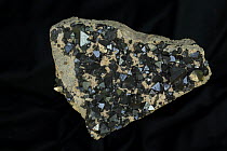 Magnetite (Fe3O4, ferrous and ferric oxide), an important ore of iron that is naturally magnetic. Huaquio Mine, Potosi, Bolivia
