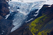 Myrdalsjokull Glacier. South Iceland, July 2009