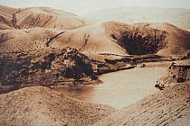 Echo Crater after 1886 eruption, Waimangu, North Island, New Zealand