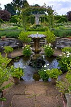 Sunken Garden at Houghton Hall, Norfolk, UK