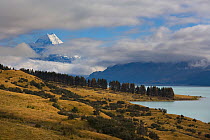 Mount Cook and Southern Alps National Park, South Island, New Zealand, February 2009
