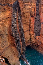 Rock cliffs, Ponta de Sao Lourenco Nature Reserve, Madeira