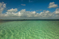 A view from the mangrove coast. Sian Ka'an Biosphere Reserve, Quintana Roo, Yucatan Peninsula, Mexico.