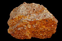 Bauxite, the main ore of aluminium. Sample from Brazil.