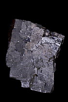 Galena (PbS, lead sulfide), the primary ore of lead. Sample from Sweetwater Mine, Reynolds County, Missouri, USA.